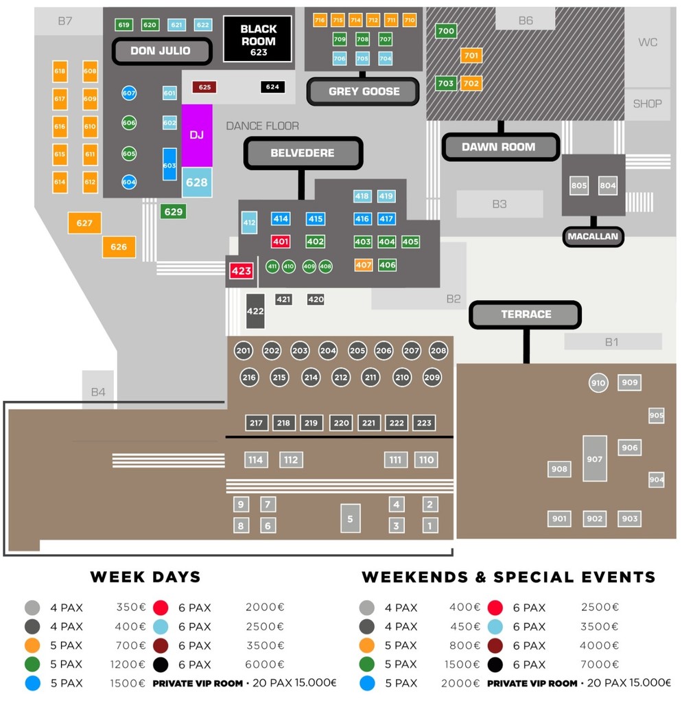 opium table map