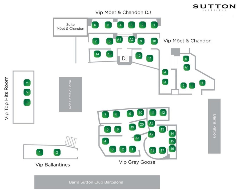 sutton table map